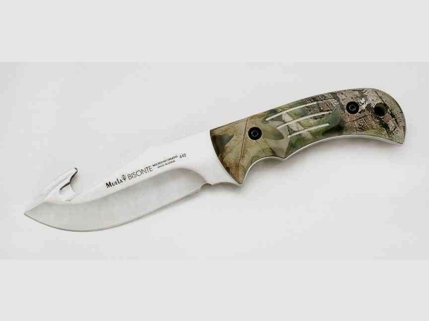 Muela Camo Realtree Bisonte 11 Messer
