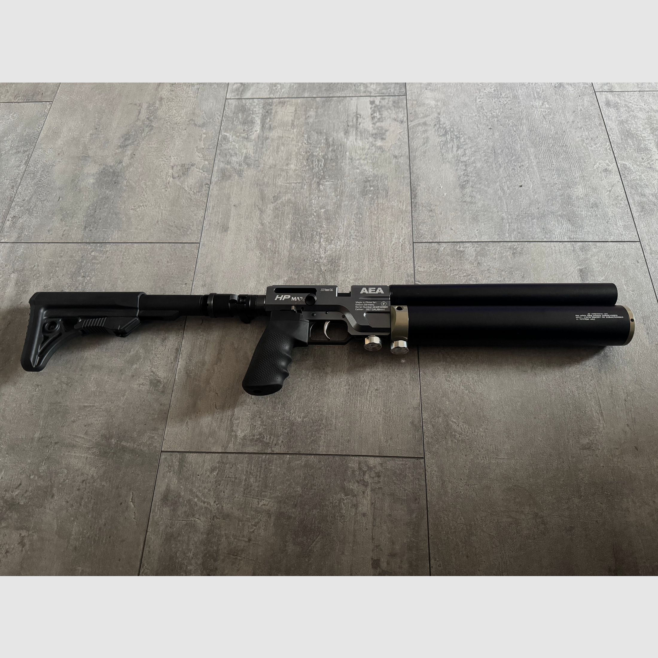 AEA HP Max Mk1 (.35 / 9mm) – 7,5 Joule versie