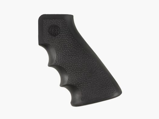 Hogue AR 15 Poignée avec Rainures pour Doigts sans Beavertail Noir