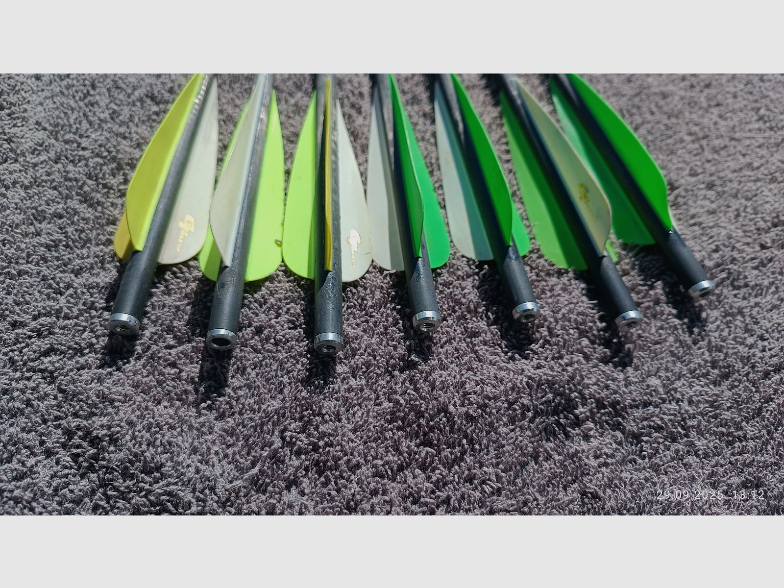 Armbrust Bolzen 20 Zoll GoldTip Laser 2 Flatnock