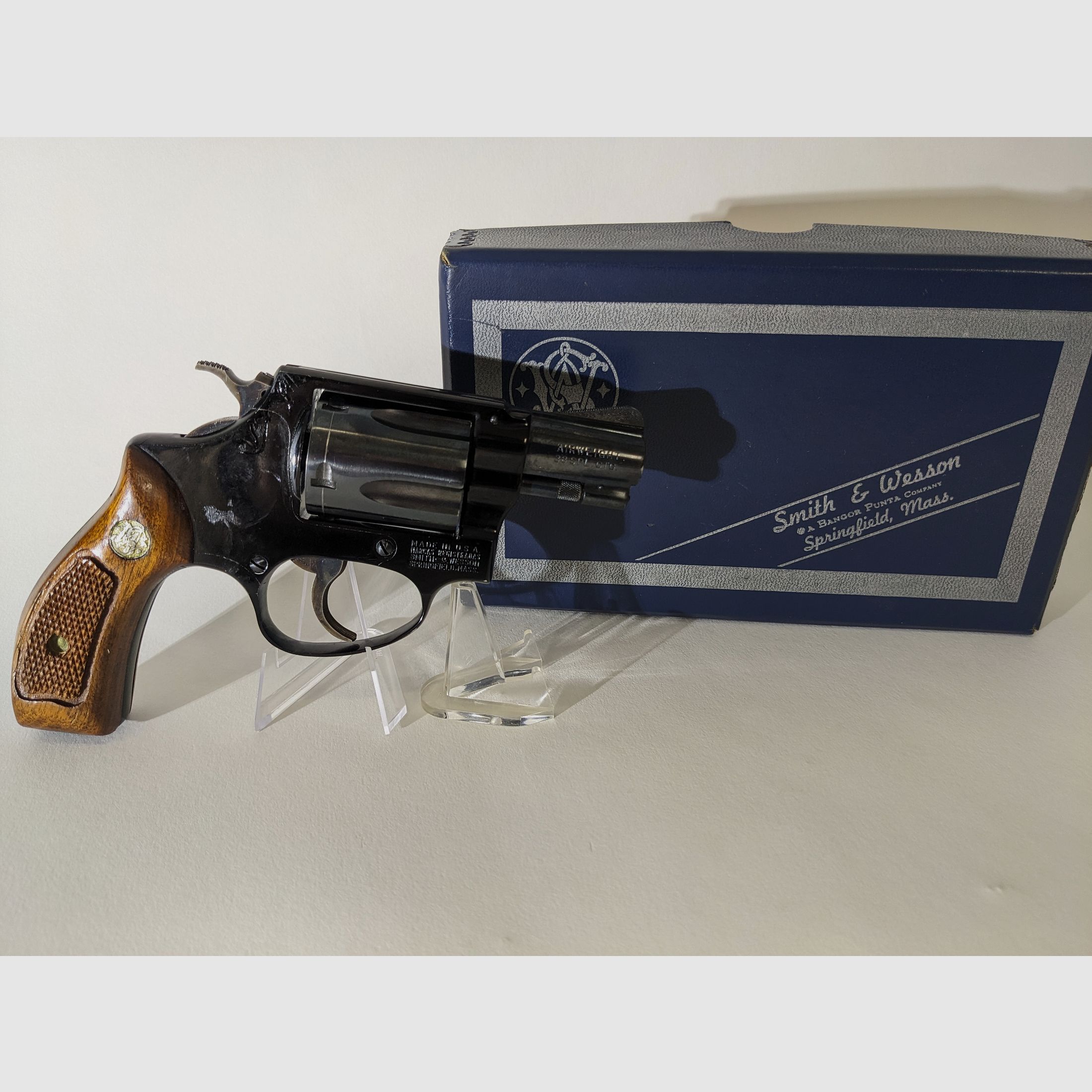 Revolver 2" S&W CTG .38Spec Airwight