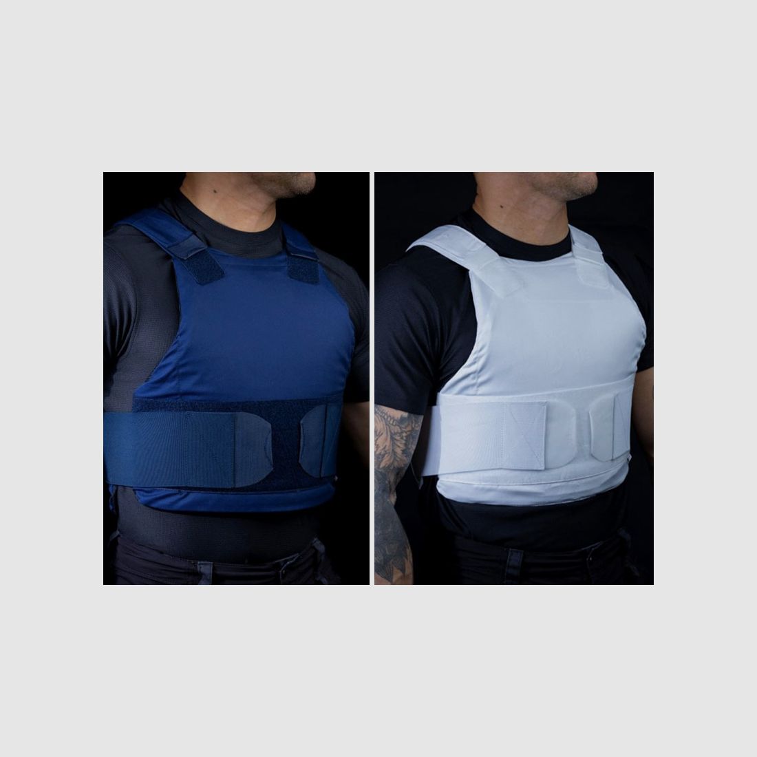 PGD DELTA Gilet Sous-veste Pare-balles NIJ IIIA incluant 55J Protection Contre les Coupures NOIR, Taille : L