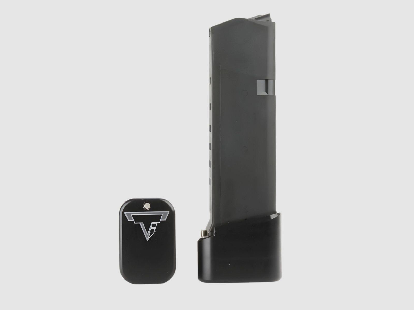 Taran Tactical Innovation - Aluminiowa stopka do magazynków Glock 17/22 +5/6 - Flat Black, zdjęcie 2 z 2