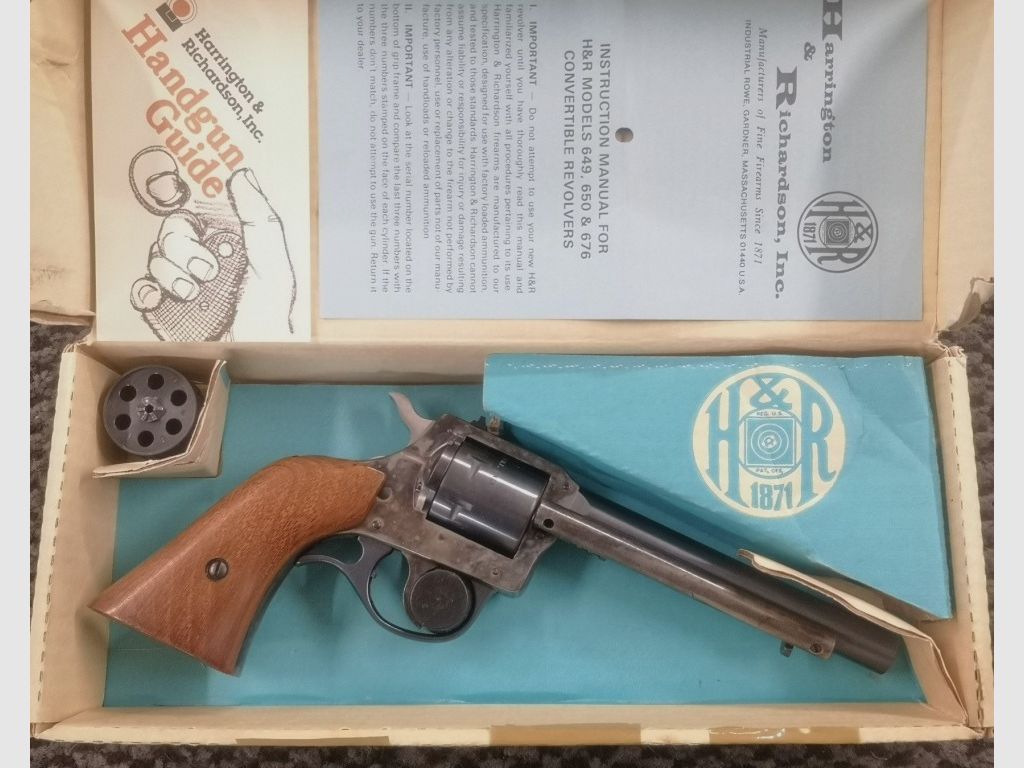 Revolver H&R Model 676 Combo Revolver .22lr und .22WMR