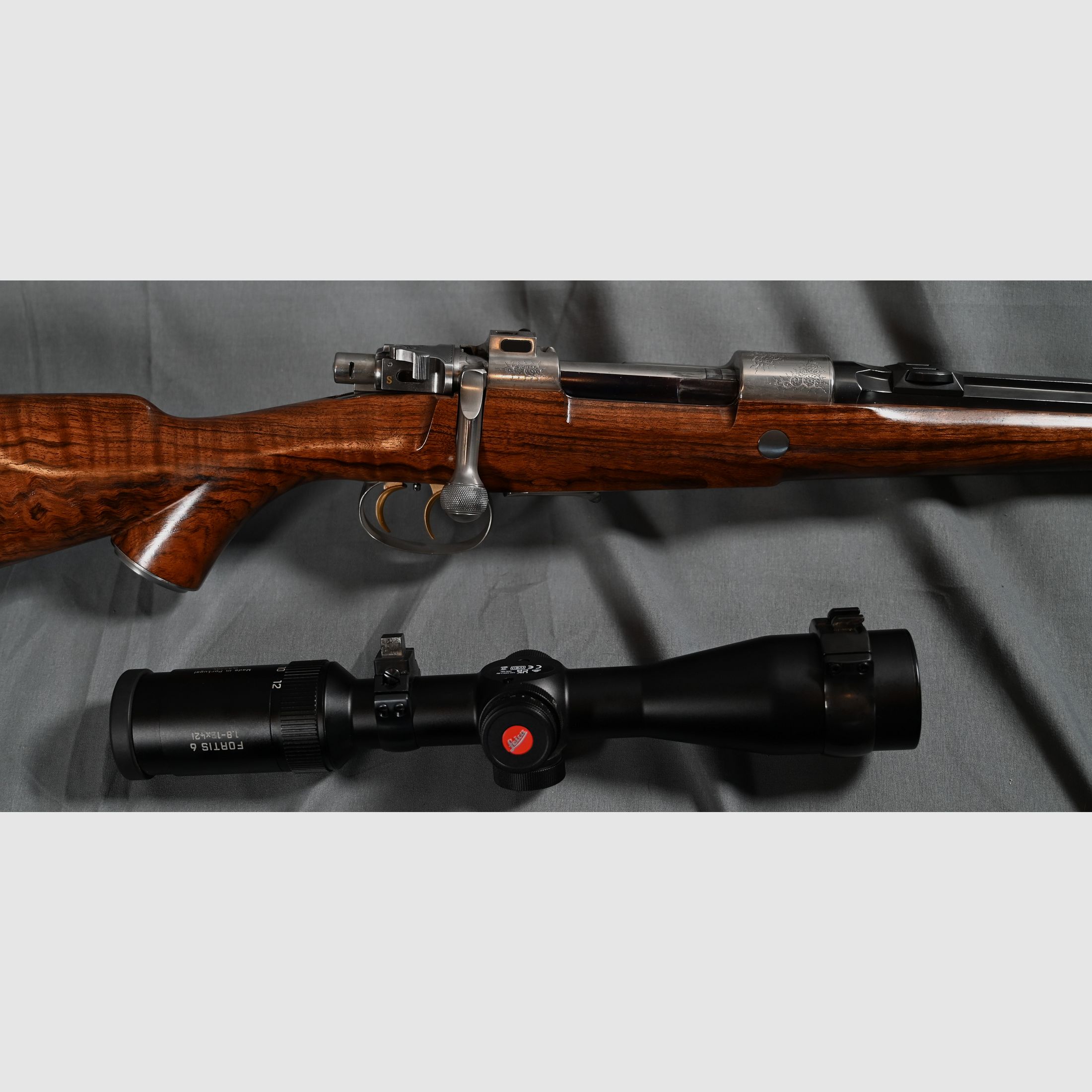 Custom Zivilmauser Mauser 98 8x60S Handschäftung Büchsenmacherarbeit Exklusiv