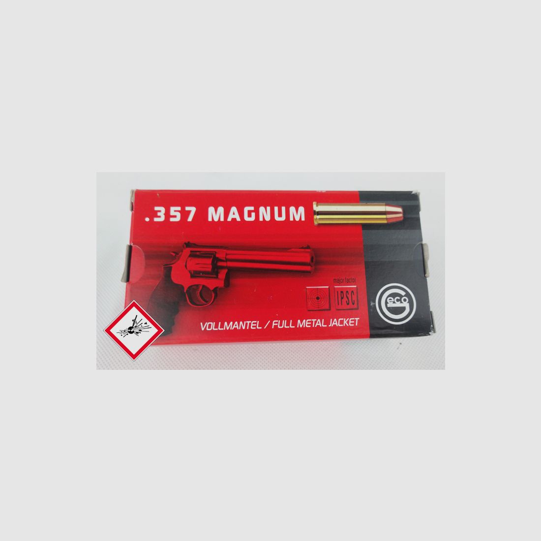 Geco Revolverpatrone .357 Mag VM 158 grs