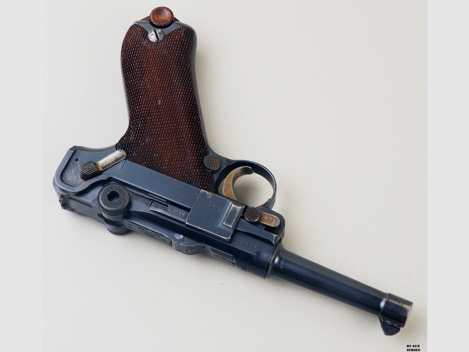 Pistole Erfurt mod. Luger P08 Kal. 9×19 matr. 8150, Bild 5 von 17