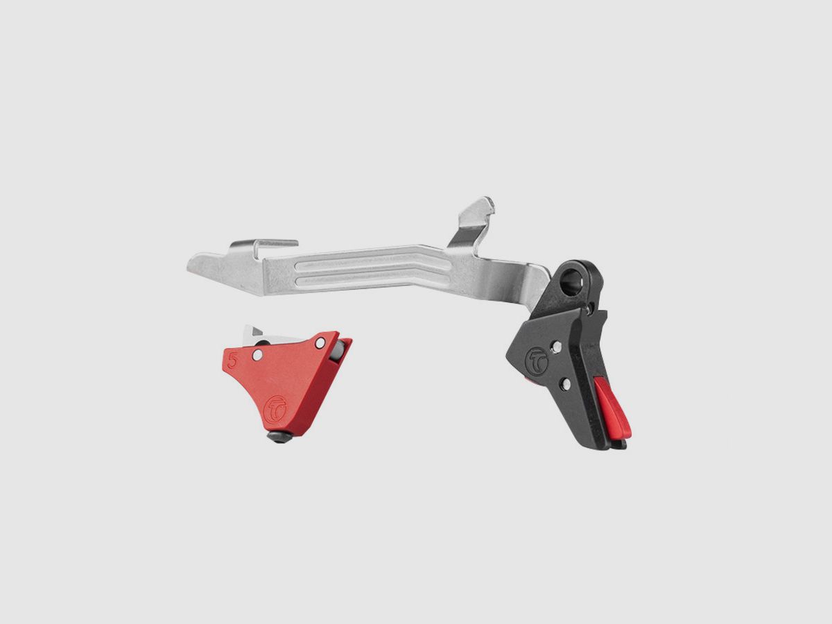 Timney Alpha Competition Abzug für Glock Gen6 – Drop-In Trigger - RED