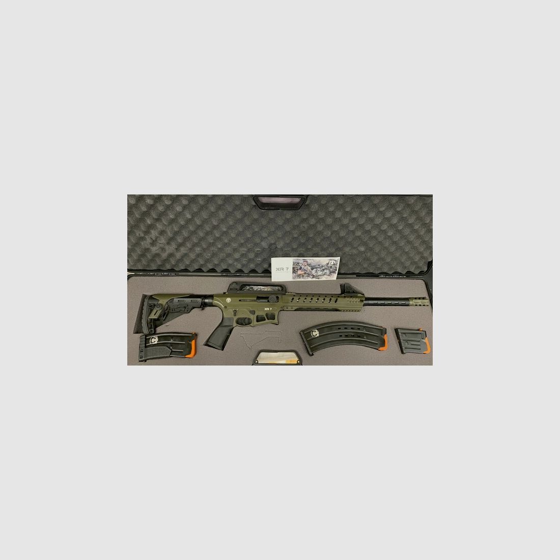 Huglu XR7 ; Khaki ; halbautomatische Flinte; IPSC; Speed
