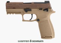 SIG-Sauer P320 M18 Coyote PVD-coating