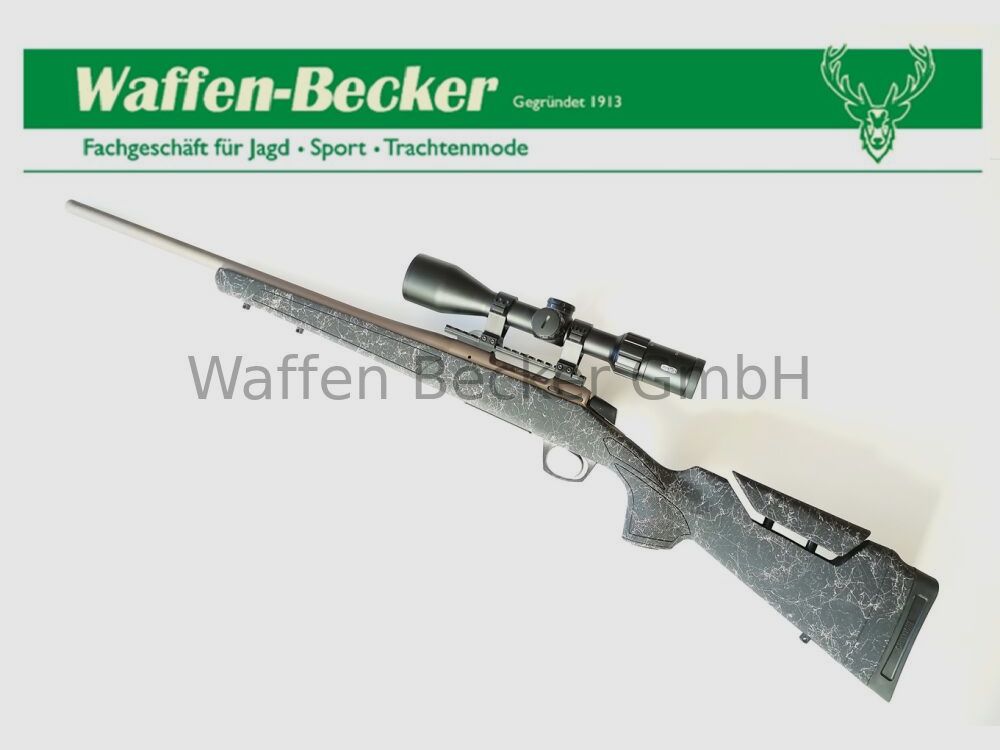 Bergara / CVA Bergara / CVA Cascade LRX Synthetic Kal. .308Win. Sniper Grey Camo LL:51 8-24UNEF Gewinde + Zielfernrohr Meopta MeoSport R 3-15x50