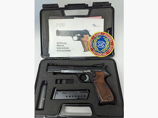 P210 LS Swiss Arms 6" wie SIG 210 Longslide Heavy Frame