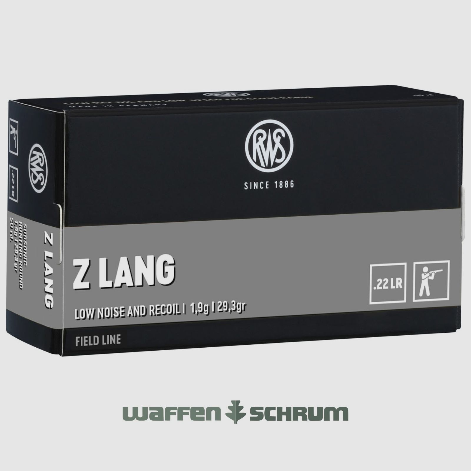 RWS Z Lang 1,9g - 29gr .22lr