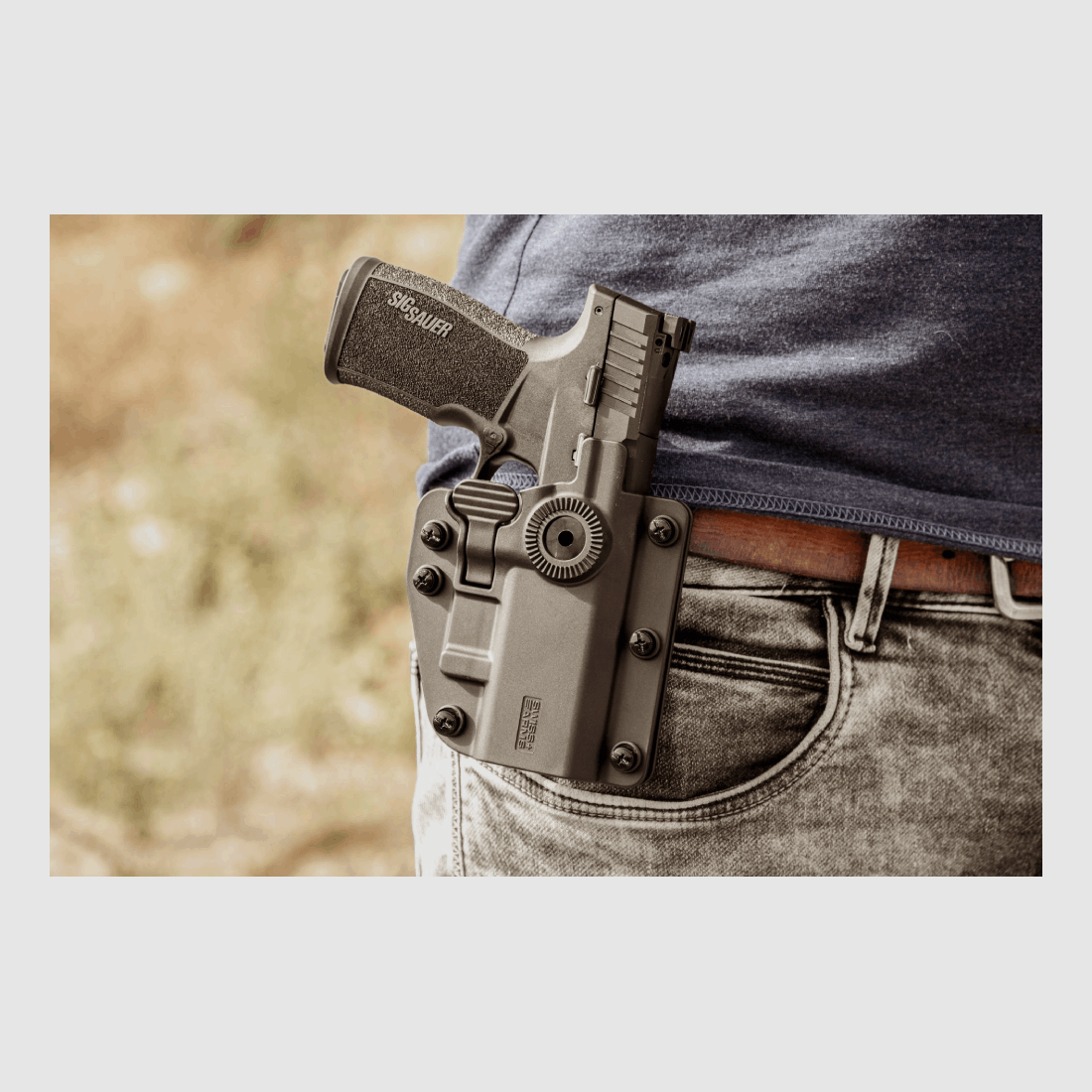 Swiss Arms universeel holster AdaptX Level 2 black, afbeelding 3 van 3
