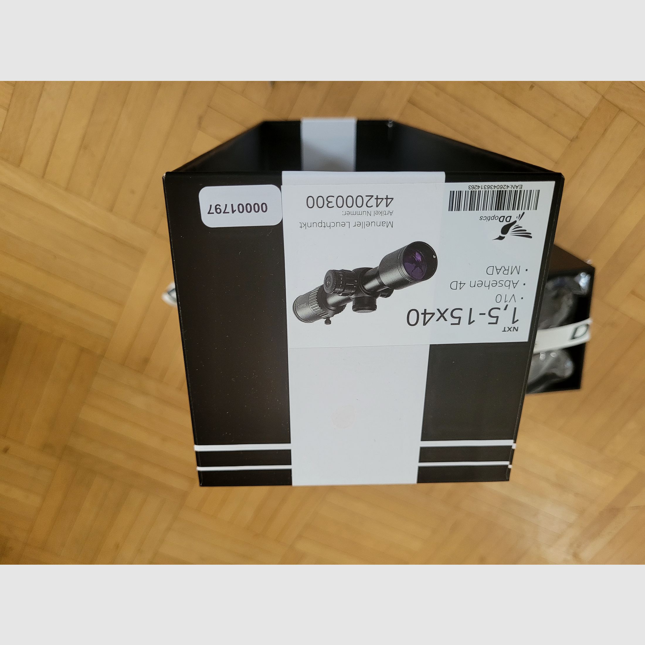 DDOPTICS 1,5- 15x40 Verre Universel NEUF. Avec facture