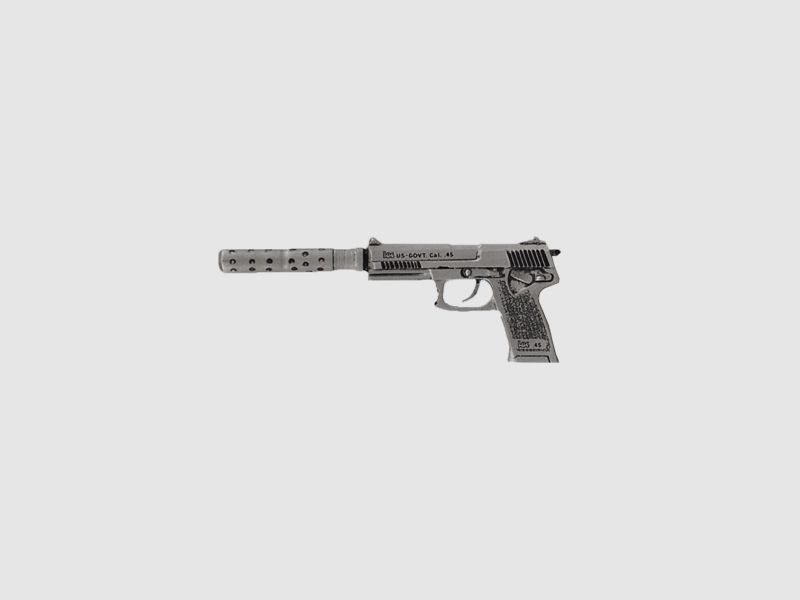 Pin Pistol HK y Silenciador