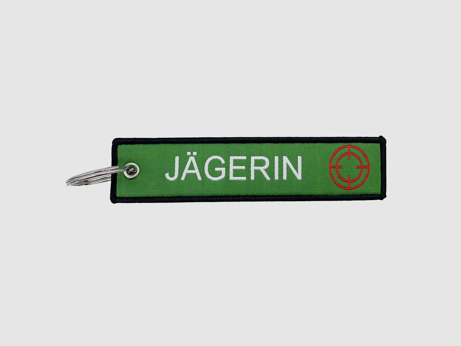 Jägerin Schlüsselanhänger - Grün