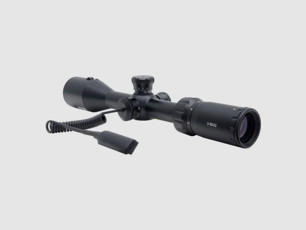 Arcea 3-9x42 Riflescope with Integrated Laser, image 4 of 4