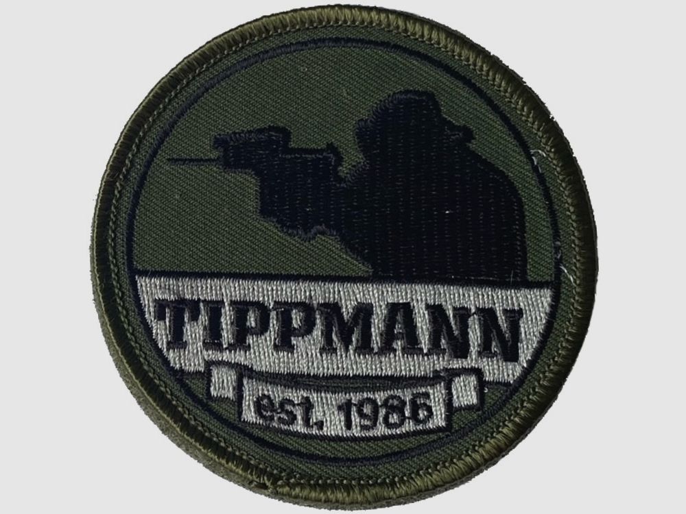 Paintball / Airsoft klittenbandpatch geborduurd (Tippmann eigenaar)