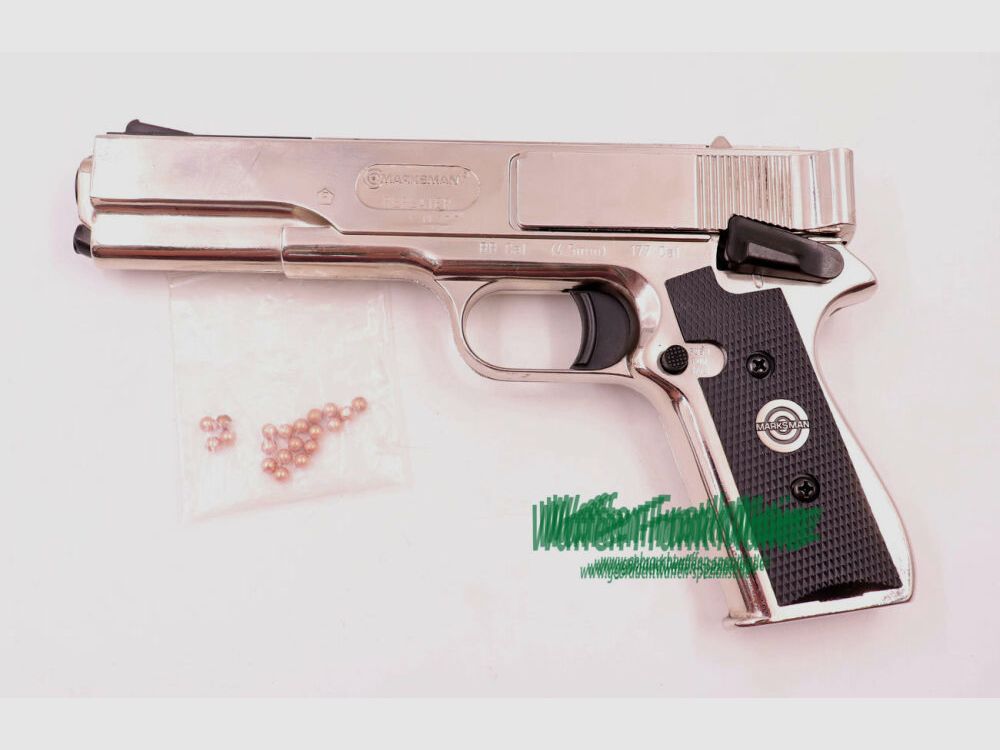 Marksman / USA Mod. BB Repeater nickel 4.5mm/.177 smooth