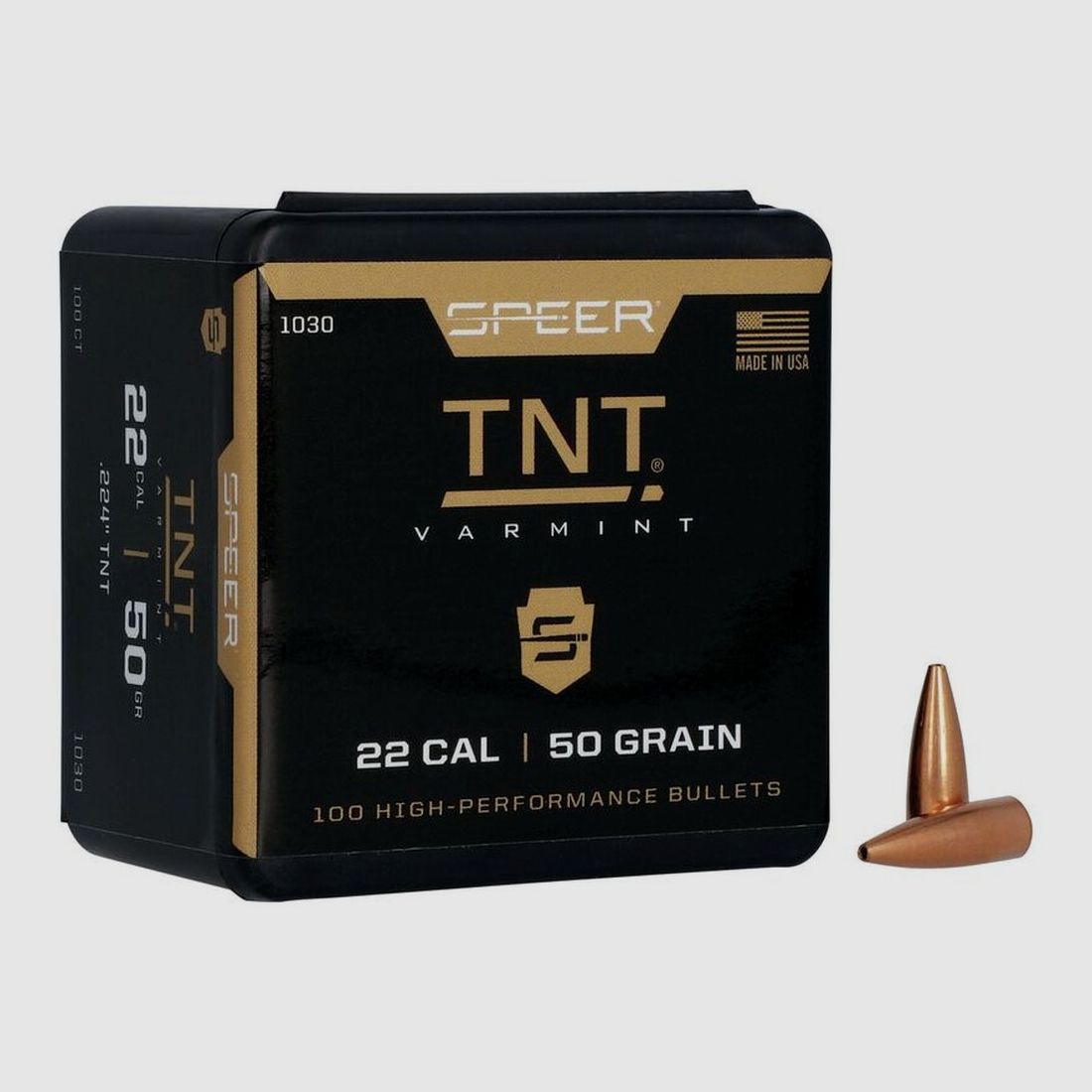 Speer Geschosse .224, TNT 50gr (100) .224/5.69mm VE100