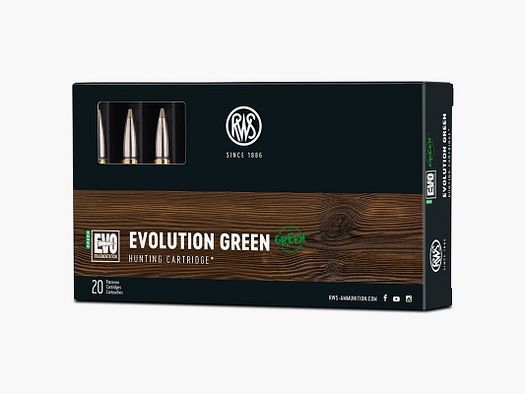 RWS 9,3x74R - Evo Green - 11,9g/184grs - (x20)