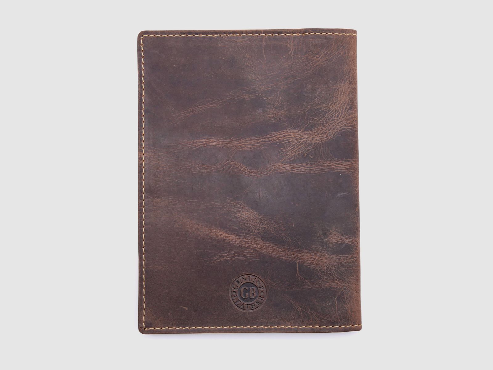 Greenburry Leder Jagdscheinmappe Ausweismappe Etui Hirsch braun 328-stag-25