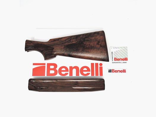Schaft + Schaft in Wurzelholz Benelli Executive Raffaello S.L. – Kal. 12 (Grad 5/6)