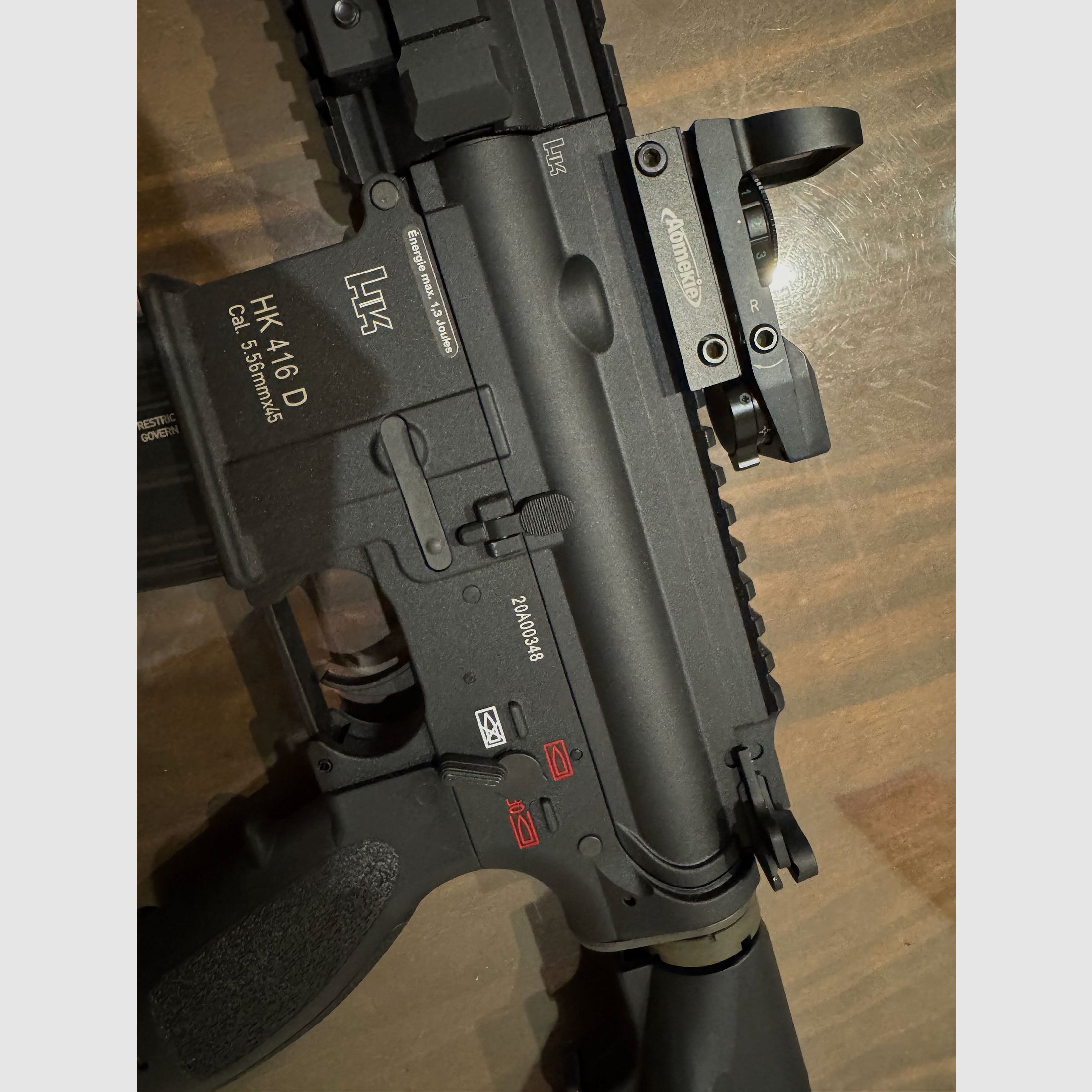 HK 416 D (Airsoft) in einem sehr guten Zustand (kaum benutzt)