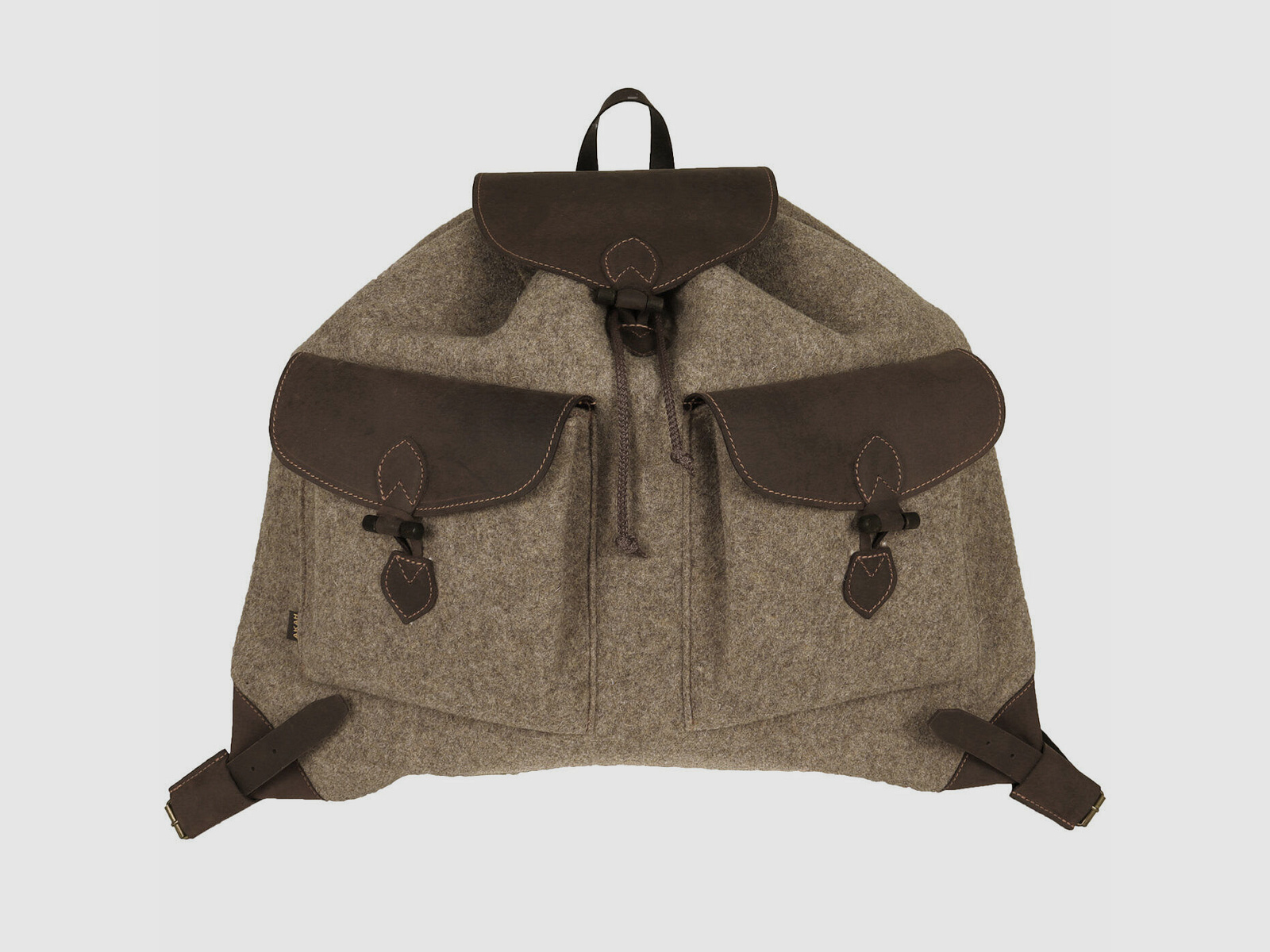 AKAH Jagdrucksack​ Wollfilz lautlos 28l Volumen Rucksack