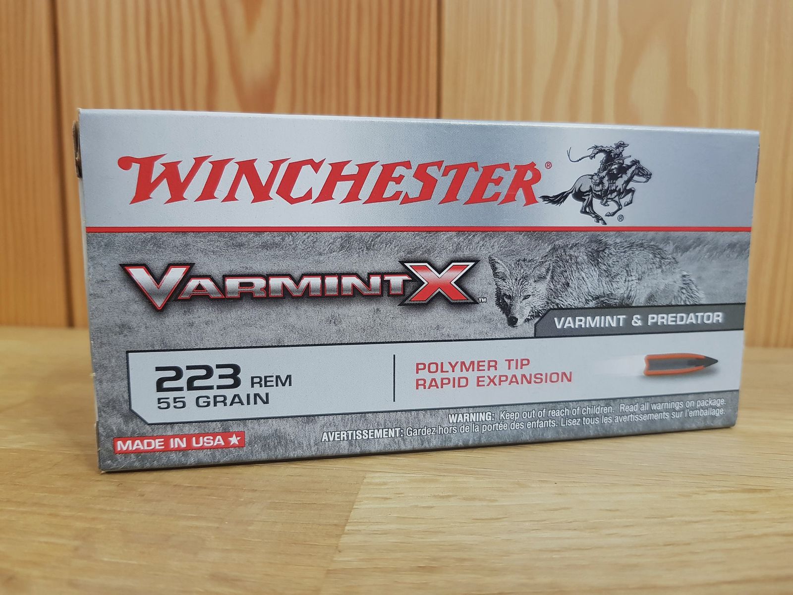 WINCHESTER MUNITION KAL. 223 REM. POLYMER TIP 55 GR
