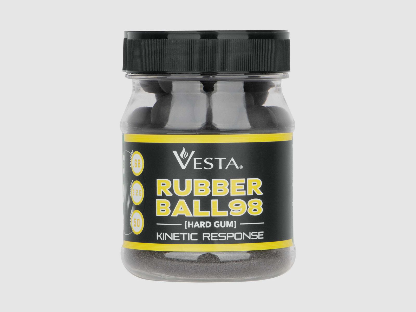 VESTA Rubber Ball 98 .68 Gummigeschosse 3,2g 50 Stück