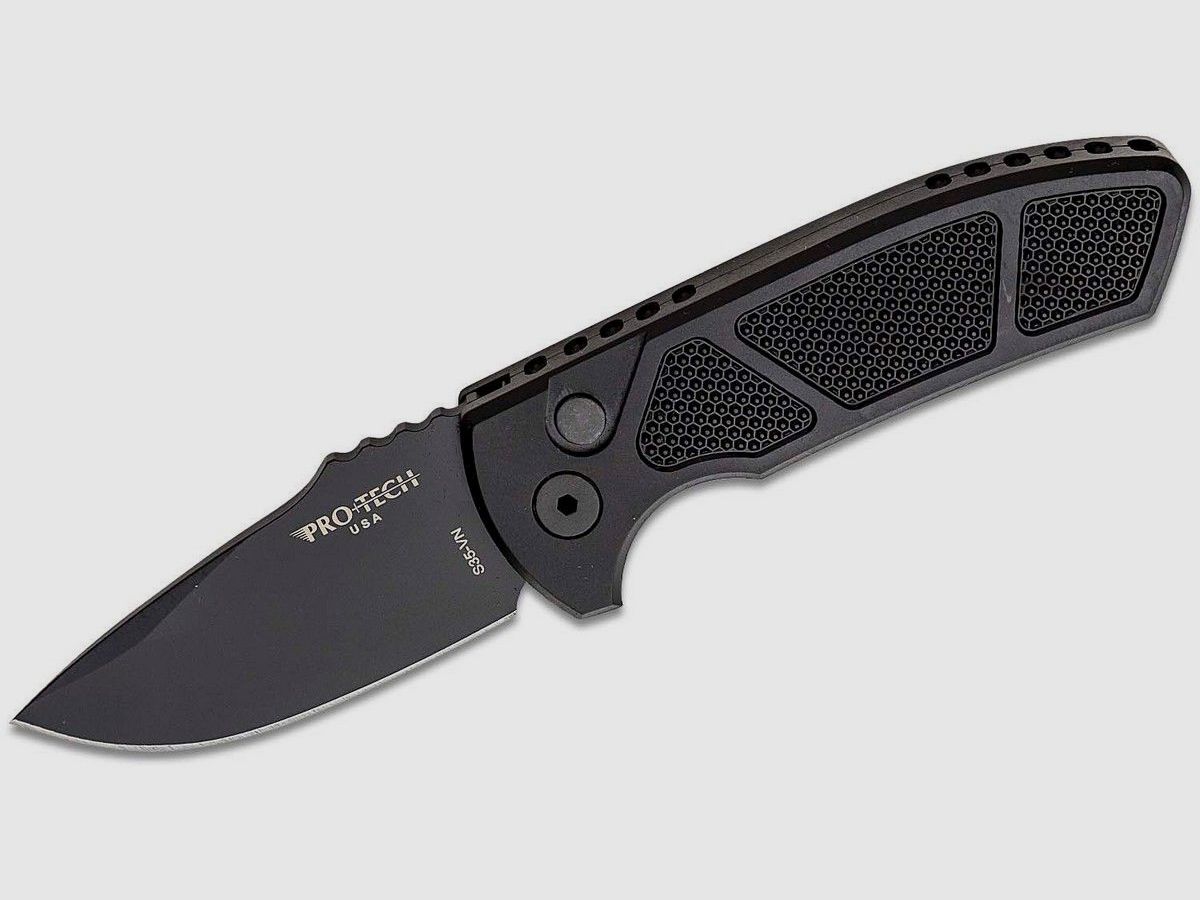 ProTech Knives LG407 SBR Nóż Automatyczny Czarny, zdjęcie 2 z 10