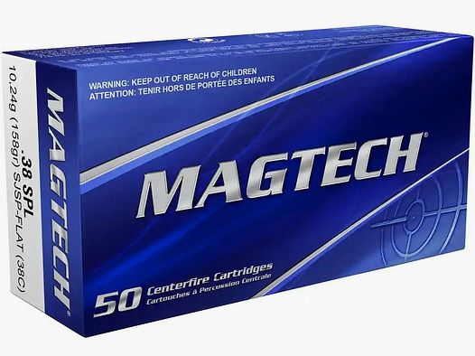 .38 Special SJSP 10,2g/158grs. Magtech