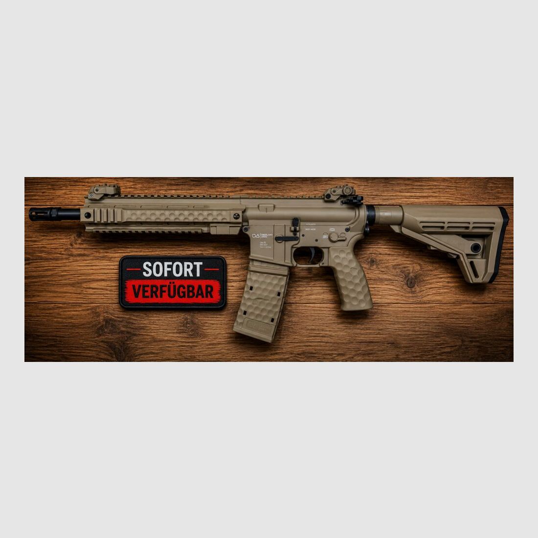 Oberland Arms OA-15 PR M11 – 12.5" Heavy Barrel – FDE Cerakote ab Werk