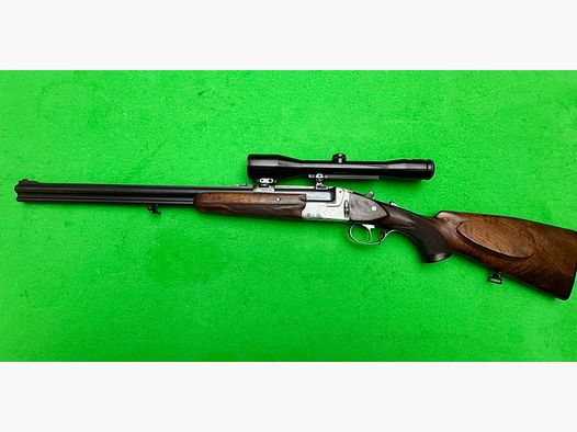 Krieghoff BBF 7x65R i 16/70 z ręcznym napinaczem