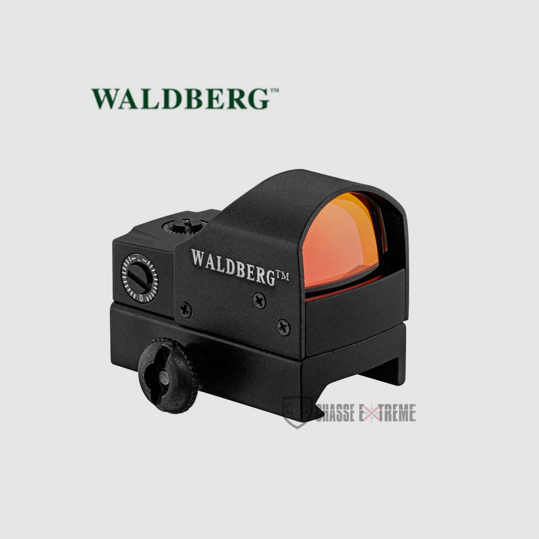 WALDBERG Micro-Point Rotpunktvisier auf Weaver-Schiene, Bild 2 von 9
