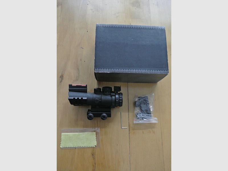 ACOG GFC AAOK105 Micro Scope Airsoft Reddot Green 22mm Schiene Airsoft Softair
