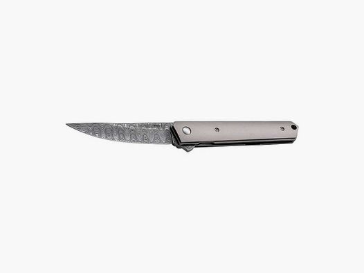 Kwaiken Folding Knife Damascus Boker Plus