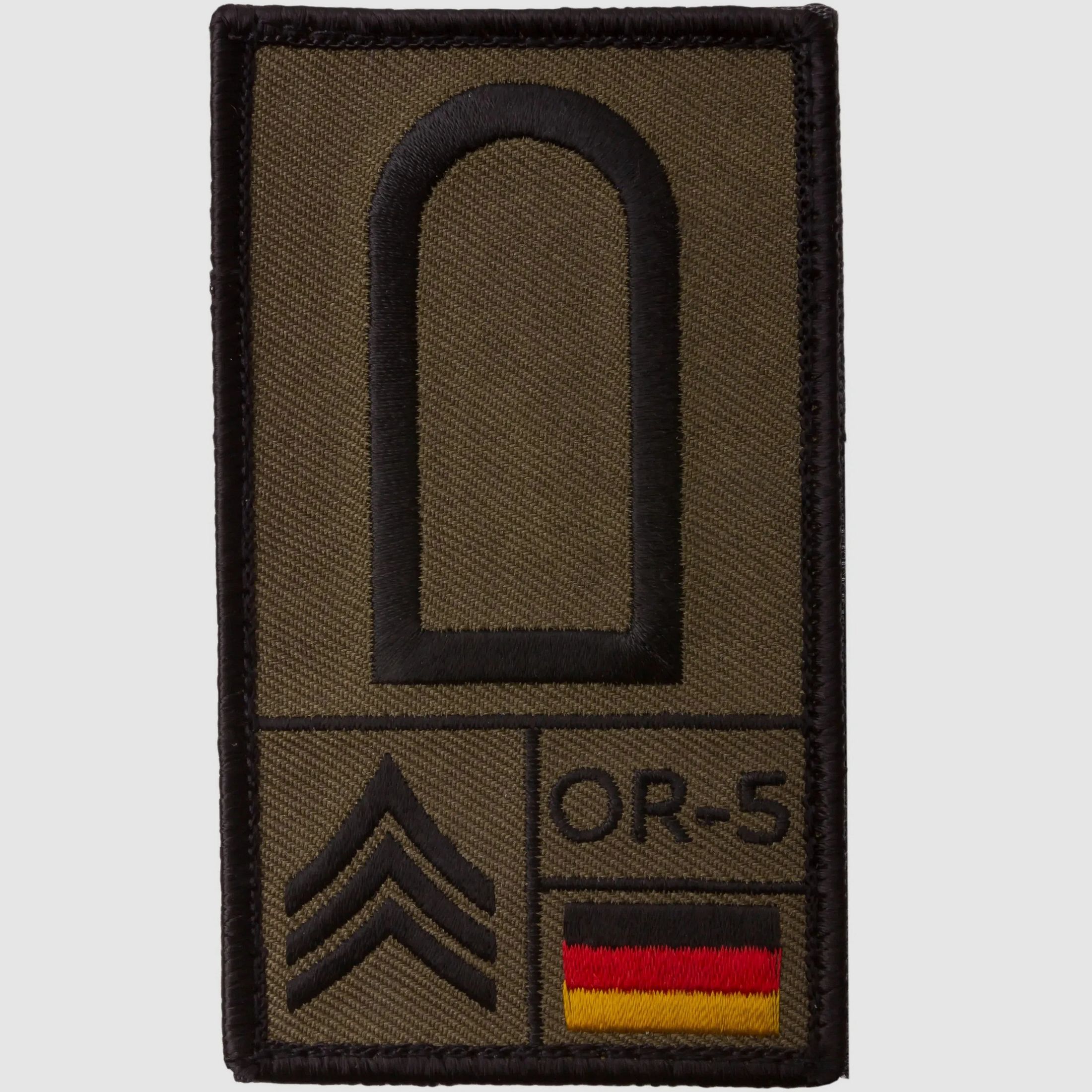 Café Viereck Rank Patch Stabsunteroffizier