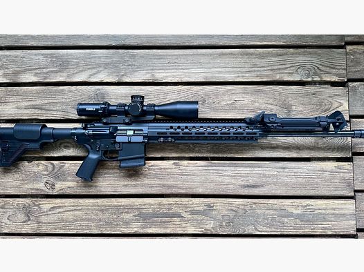 Broń Burk BR10 z Steiner M7xi 4-28x56 Fortmeier ZB 6,5mm Creedmoor