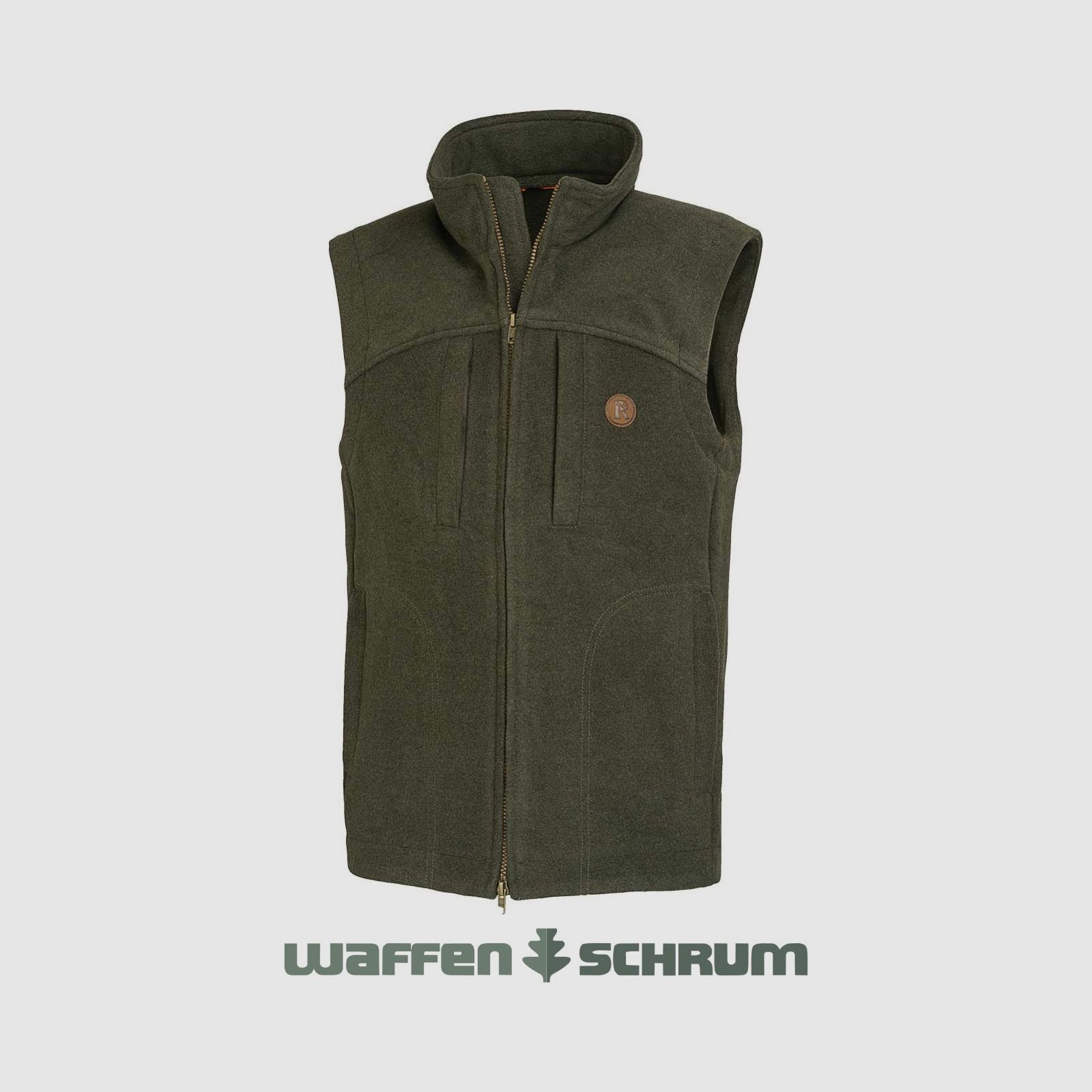 Rascher Weste Loden Hannes Oliv