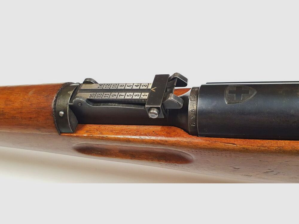 Fabryka broni Bern K31 kaliber 7,5x55 szwajcarski całkowicie zgodne numery