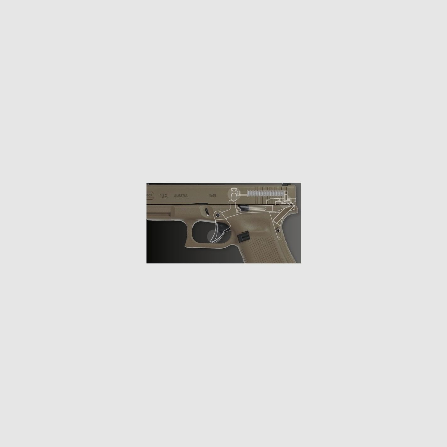 Glock 19X FDE SPORT Cal. 9x21, imagen 9 de 9