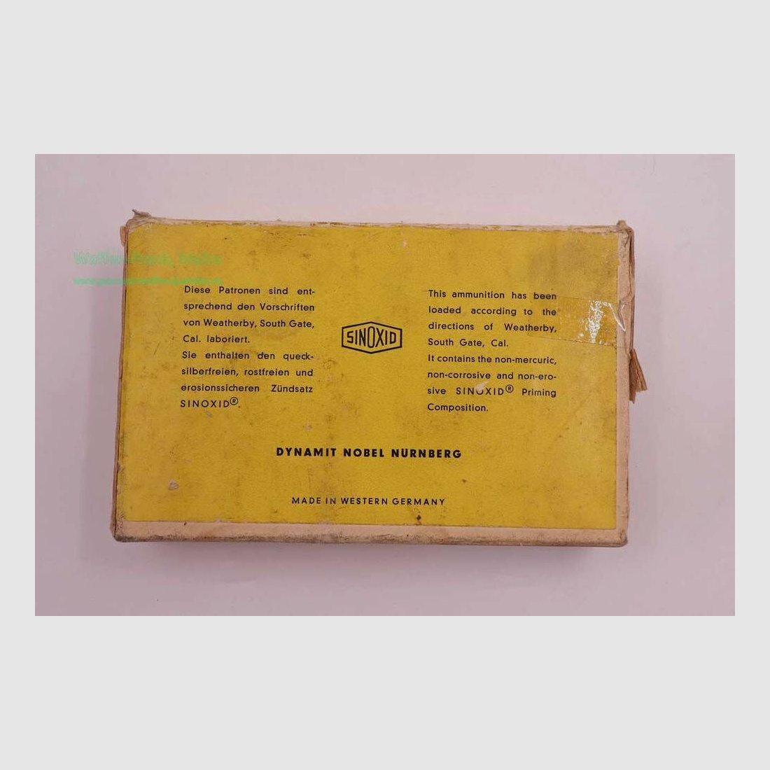 Dynamit Nobel cartridge cases