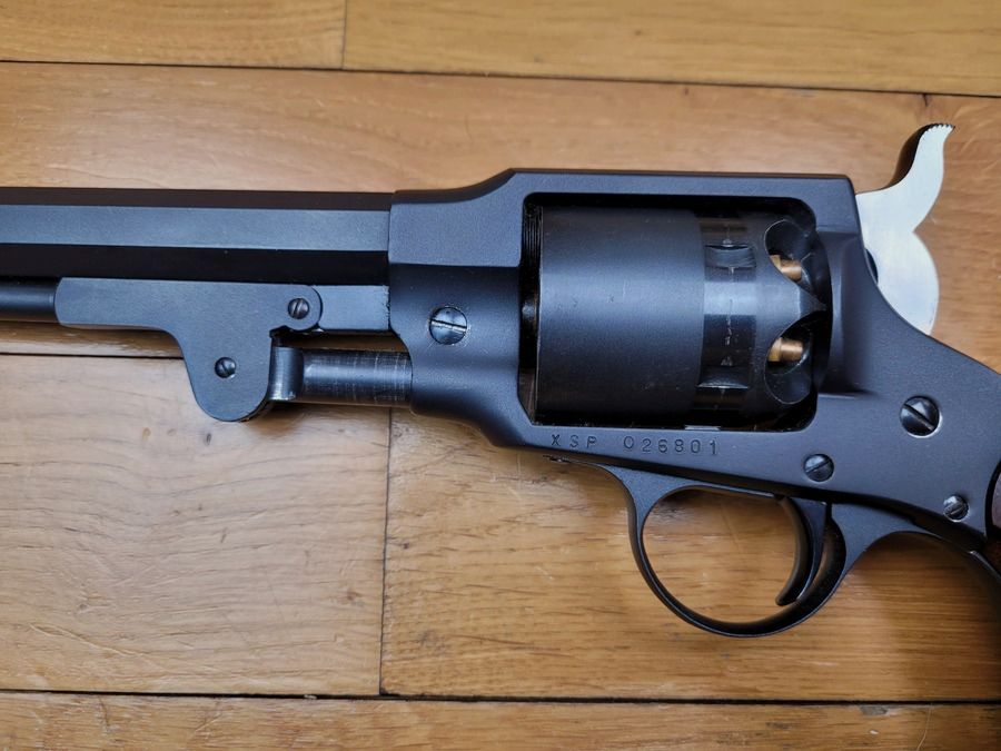 Schöner Revolver Rogers & Spencer Army Single Action – Qualitätsfertigung Perdersoli Target – Der ausgereifteste Perkussionsrevolver im Kaliber 44 PN – Waffe neu!, Bild 4 von 19
