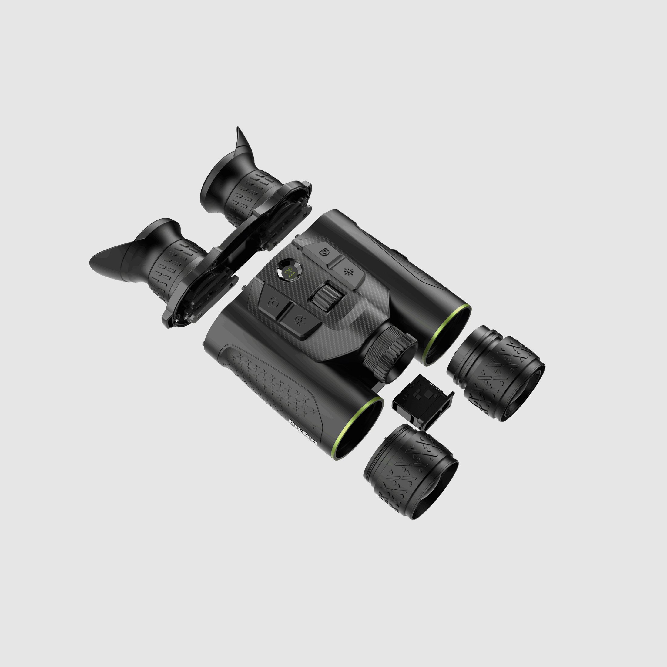 PIXFRA Draco D635 4K LRF – 4-in-1 warmtebeeldverrekijker met 4K nachtzicht, afbeelding 5 van 11