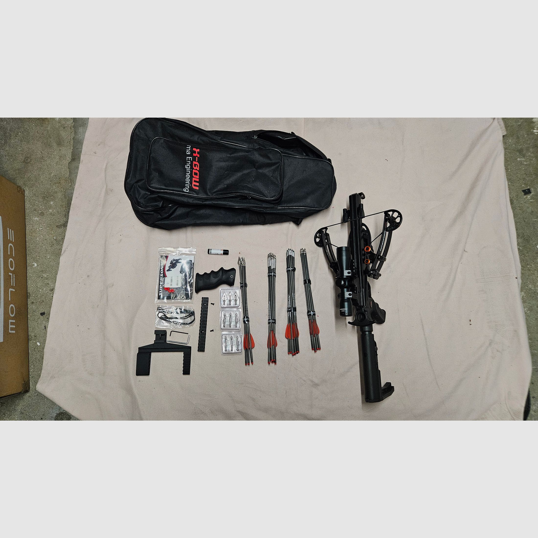 FMA X-Bow Supersonic rev Armbrust met veel accessoires als nieuw