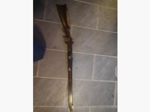 Araresa Spagna Fucile a pietra focaia cal.45 Perk. Lunghezza: ca. 118cm Lunghezza della canna: ca. 74,5cm,