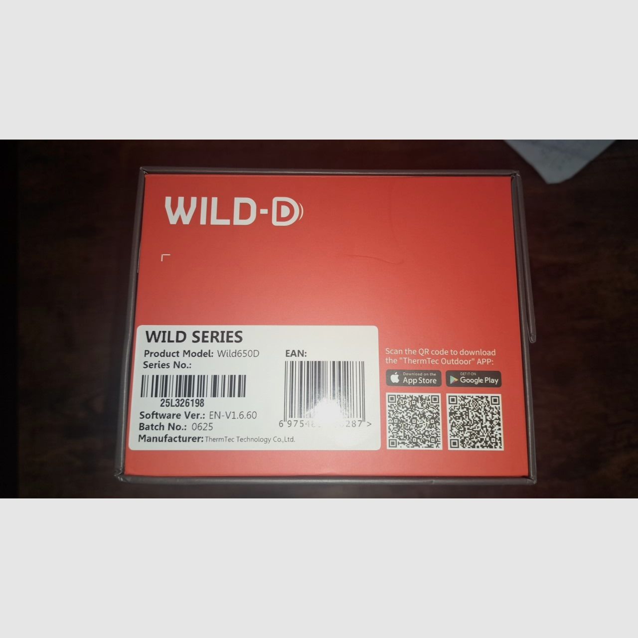 ThermTec Wild 650D warmtebeeldcamera *NIEUW*